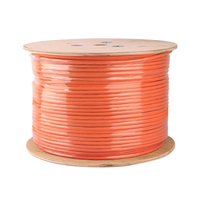 Kabel LAN CAT5E CAT6 CAT7 Harga Pabrik Produsen Kabel Ethernet CCA / Tembaga Murni