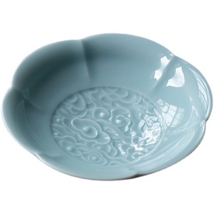 Japanese Style <b>Ceramic</b> Fruit <b>Plate</b> Flower Shape Porcelain Home Tea Snack Dish Party Occasion - Product Image 5