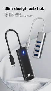 Aluminium USB 3.0 4-Port HUB