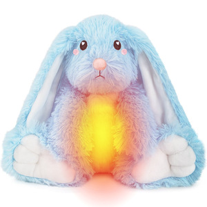 <span class=keywords><strong>Oreiller</strong></span> compressible super doux en peluche lapin avec granulés céramiques chauffants et rafraîchissants à la lavande, démontable - Product Image 1