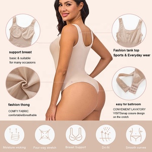 Liền mạch thong bodysuit cho phụ nữ giảm béo và thoáng khí hoàn hảo cho mặc hàng ngày hoặc những dịp đặc biệt như một lớp cơ sở - Product Image 2