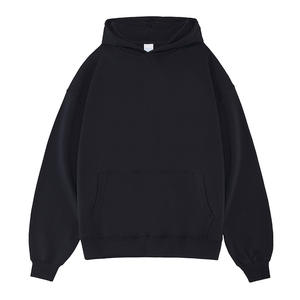 Nouveau sweat à capuche en molleton épais 450G, tendance automne, sweat à capuche pour homme, taille plus, sweat à capuche uni ample - Product Image 4