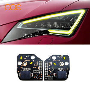 2013-2016 pour Seat <span class=keywords><strong>Leon</strong></span> MK3 pré-lifting, panneaux LED DRL jaunes 3000K 12V neufs 4000 lumens - Product Image 2