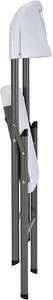 Chaise pliante moderne en plastique à prix abordable pour mariages en plein air, fêtes, salons et hôpitaux - Couleur personnalisable - Product Image 6