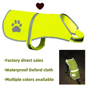Gilet <span class=keywords><strong>de</strong></span> sécurité réfléchissant pour chien protège les animaux domestiques des voitures et des accidents <span class=keywords><strong>de</strong></span> <span class=keywords><strong>chasse</strong></span>, jaune fluorescent haute visibilité - Product Image 2