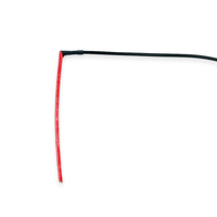 High Sensitivity Red Under Saddle Piezo Pickup Stick Passive Transducer Guitar Accessories for Folk Classical Ukulele Instrument