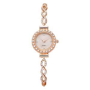 Mouvement japonais diamant librement réglable bracelet montre femme montre à quartz - Product Image 4