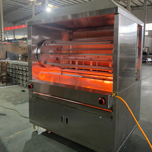 Asador Peruano Brocheta de Carbón <span class=keywords><strong>Pollo</strong></span> <span class=keywords><strong>Barbacoa</strong></span> <span class=keywords><strong>Horno</strong></span> y Churrascos Brasileño Parrilla Combinación Máquina Precio - Product Image 1