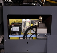 Machine à scier à ruban horizontale automatique à double colonne, composants mécaniques, méthode de tension par algorithme pour la découpe de métaux, engrenage central