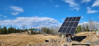 Erschwingliches Automatisches Solar-Tracking-System - Zweiachsiges Sonnenverfolgungsgerät mit Mastmontage, Ideal für 450W PV-Module