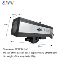 LED 330w Focus Spot Follow Laser Light 7R Blanc RGBW Emission Couleur Aluminium DMX512 Vente en gros pour Concerts IP20