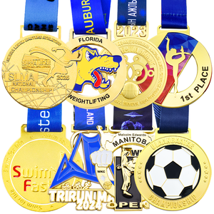 Medallas Logotipo personalizado Cordón Dragon Key Graduación Ajedrez Bádminton Tenis de mesa Hockey Kickboxing Boxeo Lucha <span class=keywords><strong>libre</strong></span> Medallas con caja - Product Image 2