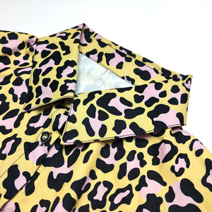 Vêtements grande taille pour femmes africaines : combinaison décontractée amincissante, <span class=keywords><strong>ample</strong></span>, à imprimé léopard, avec ceinture - Product Image 5