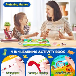 <span class=keywords><strong>Libro</strong></span> de actividades de aprendizaje preescolar Montessori educativo personalizado, Sensor de autismo, temas más nuevos, <span class=keywords><strong>libro</strong></span> ocupado para niños pequeños - Product Image 4