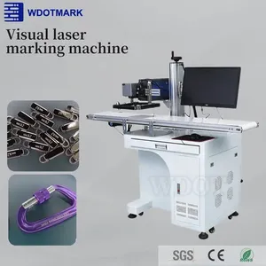 Machine de marquage laser à fibre optique avec positionnement visuel par caméra 20W 30W 50W - Product Image 3