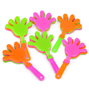 Bruiteurs promotionnels personnalisés en <span class=keywords><strong>plastique</strong></span> pour supporters sportifs – Jouets colorés à claquer à la main pour fêtes et événements sportifs - Product Image 6