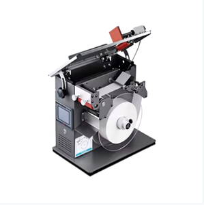 Machine d'étiquetage manuelle auto-adhésive de haute qualité pour les coins de boîtes avec moteur, garantie 1 an, machine à coller les coins de boîtes - Product Image 2