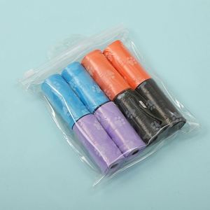 Sacs à déjections pour animaux de compagnie en rouleau, jetables, imprimés, pack combiné, pour nettoyage extérieur des chiens - Product Image 3