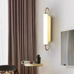 Lampada <span class=keywords><strong>da</strong></span> Parete LED Moderna per Interni, Design Decorativo, AC220V 8Watt, in Vetro, Montaggio a Parete, Luci LED per Hotel e Quadri con Telecomando - Product Image 2