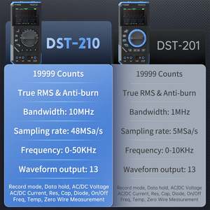 Fnirsi DST-210 DST-201 <span class=keywords><strong>2025</strong></span> mới nhất 3in1 Oscilloscope tín hiệu máy phát điện 1MHz 48msa/S đa chức năng vạn năng - Product Image 4