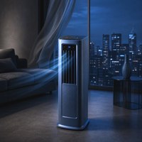 Climatiseur portable 8000 SACC DOE BTU, 12000 Ashrae BTU, 115V 60Hz, unité de refroidissement mobile pour pièce