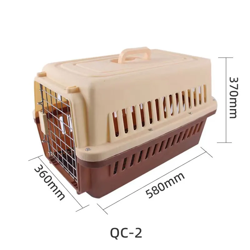 comfortable ventilation air consignment pet box airline approved air travel cat crate