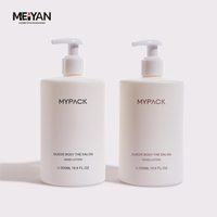 MYPACK Bouteilles en plastique PE-HD de 500ml pour shampooing et après-shampooing, nettoyage et lavage des mains 300ml 500ml