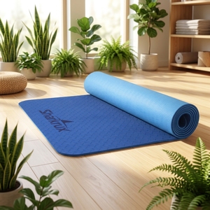 Tapete de <span class=keywords><strong>Yoga</strong></span> <span class=keywords><strong>Ashtanga</strong></span> TPE de 6mm con Agarre Extra Antideslizante, Logotipo Personalizado, MOQ Bajo, de Fábrica - Product Image 3