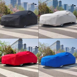 Housse de voiture sur mesure pour Pagani <span class=keywords><strong>Zonda</strong></span> Huayra Utopia Series, tissu élastique en velours doux, protection UV intérieure et extérieure - Product Image 2