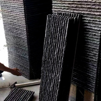 Panneaux de bardage en plastique pour murs extérieurs, pierre PU, polyuréthane, pierre artificielle