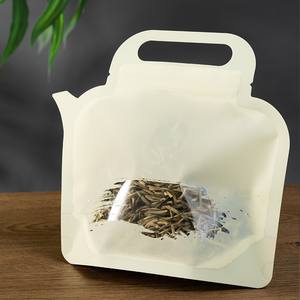 Bolsa de embalaje para té y granos de café, té blanco envejecido, té negro, té verde, bolsa de aluminio autosellable a prueba de humedad con ventana - Product Image 4