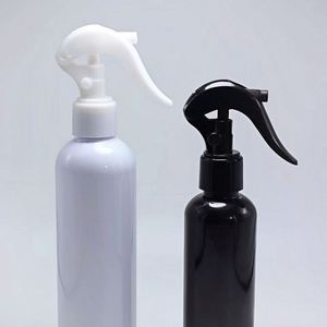 Botellas de Spray de Agua con Gatillo de Plástico Blanco y Negro, Pulverizadores de Niebla Fina de 6oz, 8oz y 16oz, Recargables, para Peluquería, Cabello, Hogar y Salón - Product Image 2