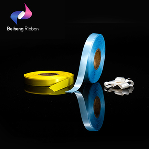 Ruban en Satin de <span class=keywords><strong>soie</strong></span> personnalisé, rouleau de tissu, ruban métallique de Satin coloré, à utiliser comme emballage cadeau, fabrication de ballons artisanaux - Product Image 6