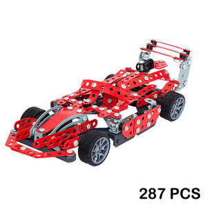 Kit de Modélisme de Voiture de Course en Alliage à Démonter 287 Pièces – Jouet Éducatif DIY en Métal à Assembler avec Vis et Écrous pour Enfants - Product Image 6