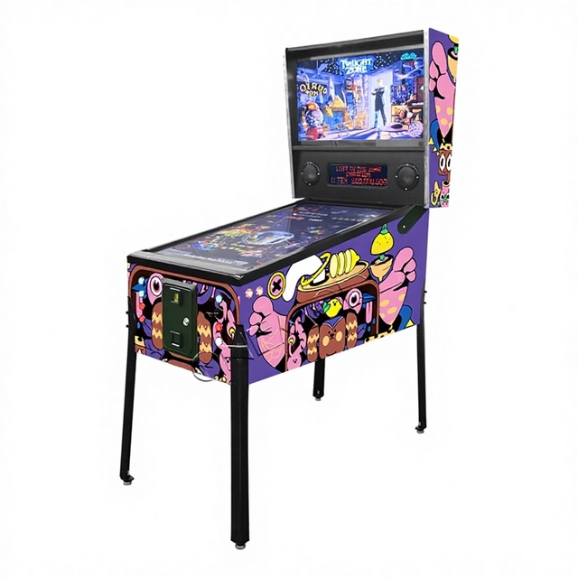 Hot Sale Popular Virtual Pinball Machine Flipper Type English Language 110V/220V Compatible 1 Player with 12 Months Warranty