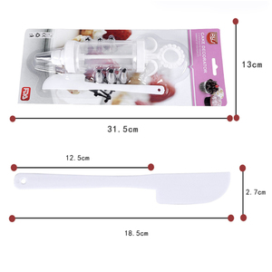 Ensemble d'ustensiles de pâtisserie multifonctionnels pour la décoration de gâteaux, vente en gros d'usine, ensemble de biscuits en acier inoxydable, outils de cuisson à prix abordable - Product Image 6