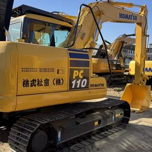 Excavadora Komatsu110 Usada de 11 Toneladas, Motor Original EPA, Venta Especial, Rodamiento de Motor, PLC, Caja de Cambios, Bomba de Engranajes, Modelo 2024, 1 Año de Garantía - Product Image 1