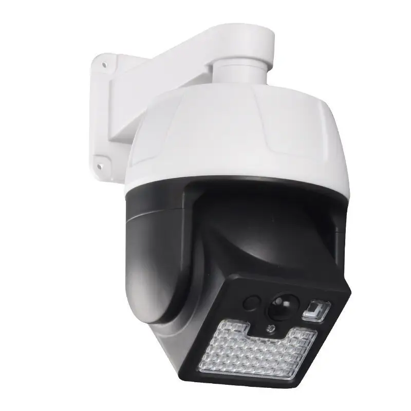 Motion Sensor Solar Wall Lantern Fake Camera Surveillance Light Solar Simulation Monitoring Lamp IP65 Waterproof Reusable LED