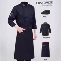 Uniformes de restaurant et de bar haut de gamme personnalisés pour hommes et femmes, vêtements de travail de cuisine respirants pour l'été, restauration, boulangerie, hôtels