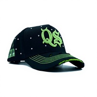 Casquettes de baseball unisexes en coton de haute qualité avec broderie 3D, cinq panneaux, avec logo pour hommes