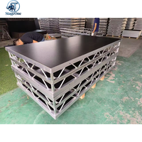 Escenario de Aluminio para Eventos Móviles de Fácil Instalación con Diseño Modular, Capacidad de Carga de 1000 kg para Conciertos al Aire Libre y Uso Portátil