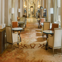 Tapis design moderne personnalisé 5 étoiles, tapisserie murale de luxe pour couloir, hôtel, luxueux, en rouleau