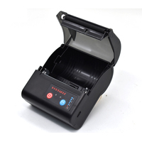 Imprimante thermique portable de reçus de 3 pouces, Bluetooth, 80 mm, petite machine d'impression d'étiquettes pour téléphone portable Android IOS