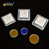 Lentille de protection en verre de 18mm D18 * T2 pour machine de soudage laser à fibre 1064nm Lentille de protection laser CO2 3000W pour métal utilisé