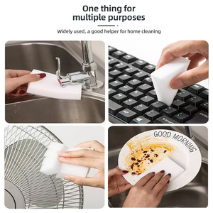 Nhà Bếp Sản Phẩm Làm Sạch Vết Bẩn Scuff Remover Ma Thuật Miếng Bọt Biển Tẩy <span class=keywords><strong>Melamine</strong></span> Bọt - Product Image 2