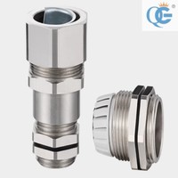 Glands de câble d'entrée en acier inoxydable M50 M54 M60 M63 M64, laiton, métal, étanche IP68, ATEX, gland de câble en acier inoxydable Ss304 Ss316