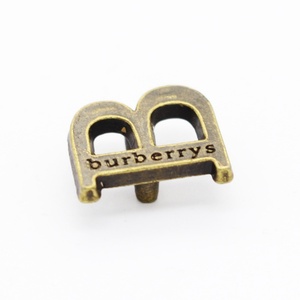 High Quality <b>Letter</b> <b>Metal</b> logo for Handbag - Product Image 4