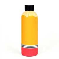 Coffret cadeau pour professeur, gourde isotherme à double paroi en acier inoxydable 304 en forme de crayon