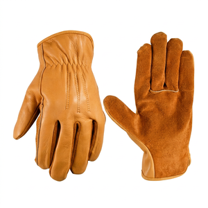 Guantes de Trabajo Resistentes al Desgaste, Talla XL, Blancos, con Grano de Tripolímero, Puño de Seguridad, Anticorte, Antideslizantes, Multiusos, Industriales, Venta al Por Mayor - Product Image 1