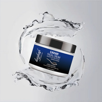 Soin de la peau du visage de marque privée Ensemble de soins de luxe à l'essence de caviar noir Crème pour le visage hydratante et réparatrice pour femmes